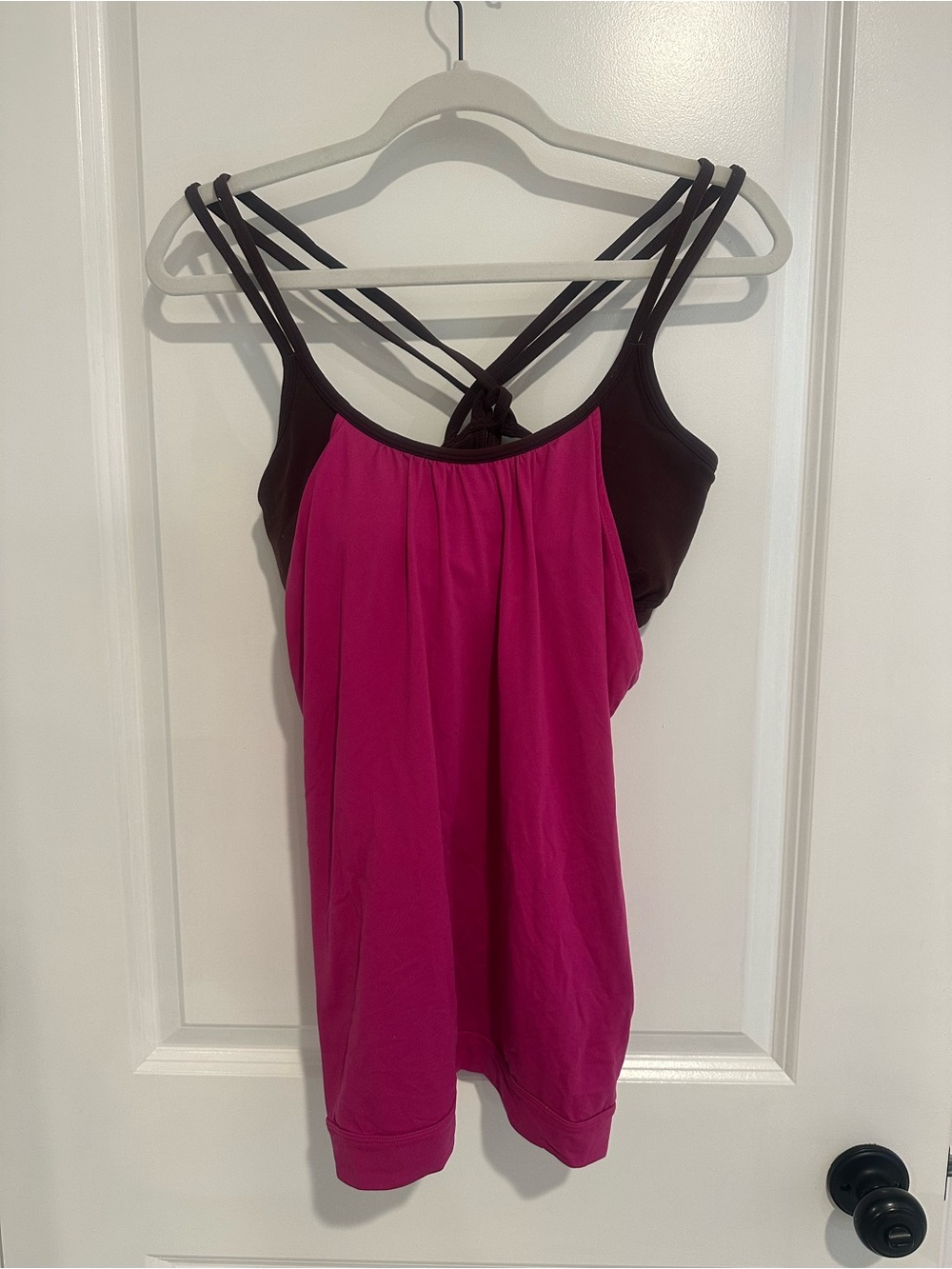 Athleta Yoga Top w/ Built-In Sports Bra
